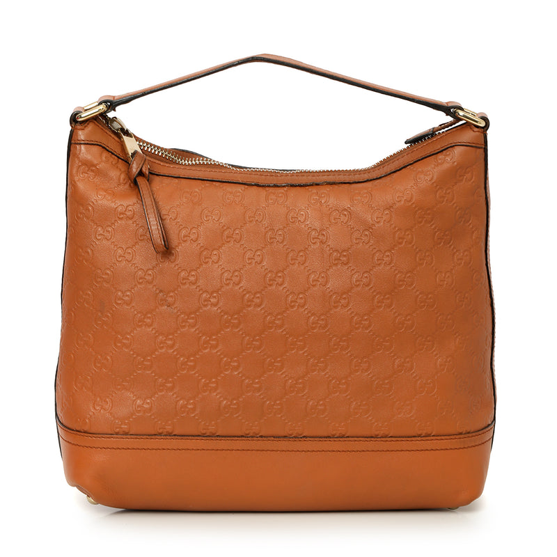 Pre-loved Gucci Guccissima Miss GG Hobo Bag One Size