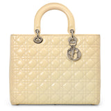 Dior Large Patent Lady Dior Bag