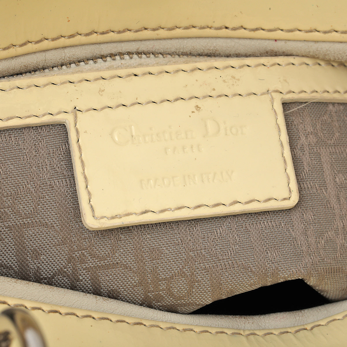 Dior Large Patent Lady Dior Bag