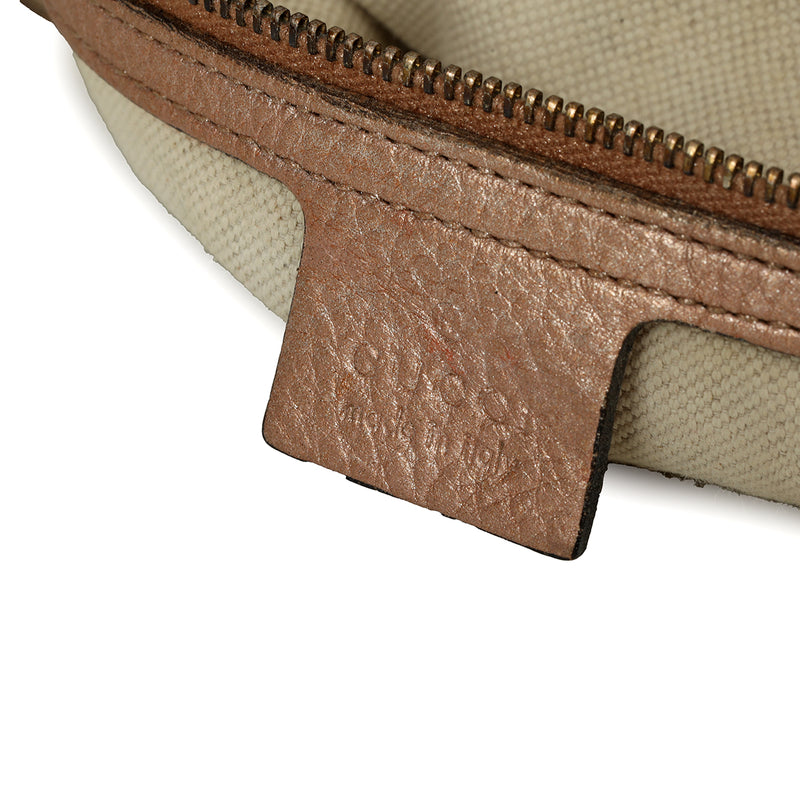 GG Canvas Medium Bella Flap Shoulder Bag