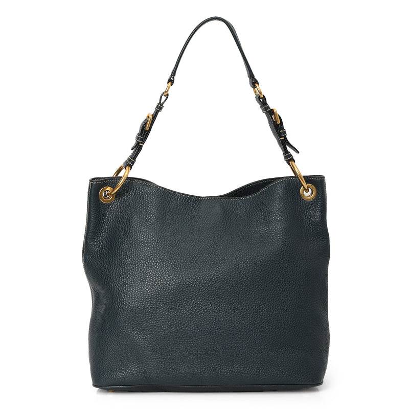 Pre loved prada blue hobo bag one size price