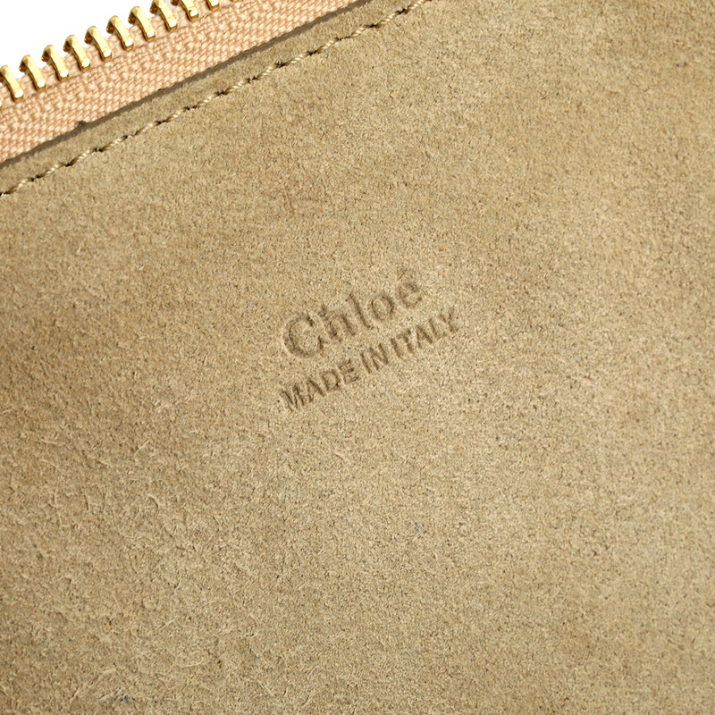 Chloe faye shoulder bag suede & leather medium sale