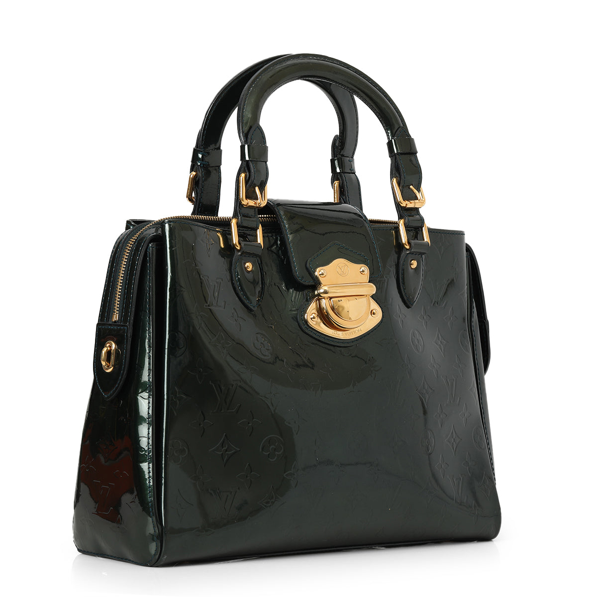 Monogram Green Vernis Melrose Avenue Bag One Size