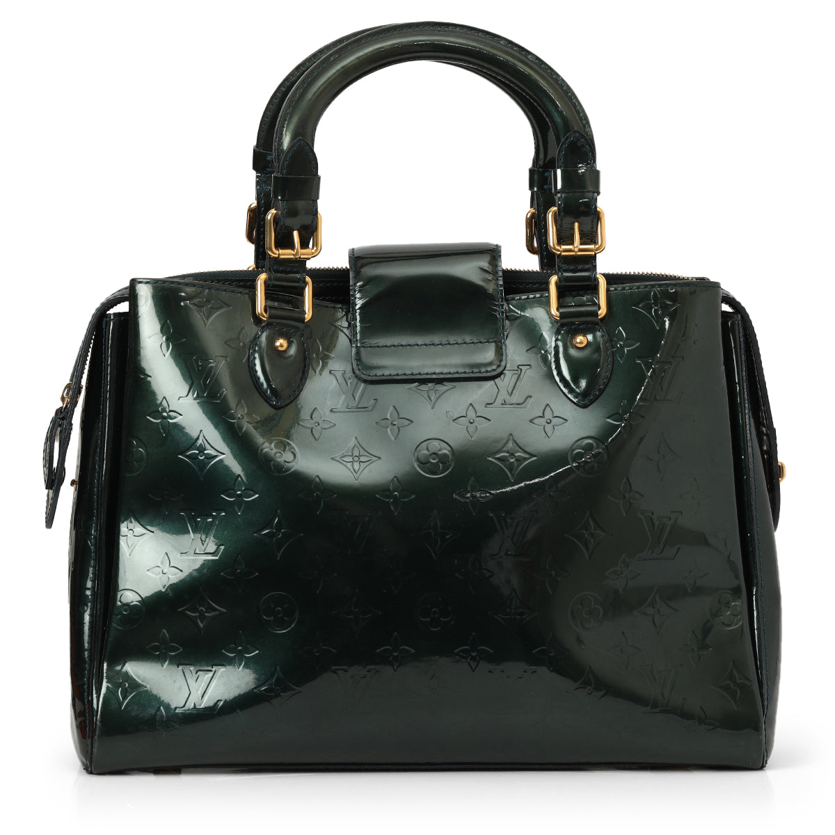 Monogram Green Vernis Melrose Avenue Bag One Size