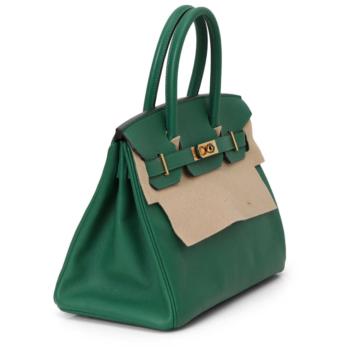 Birkin 30 Malachite Epsom Leather With Gold Hardware