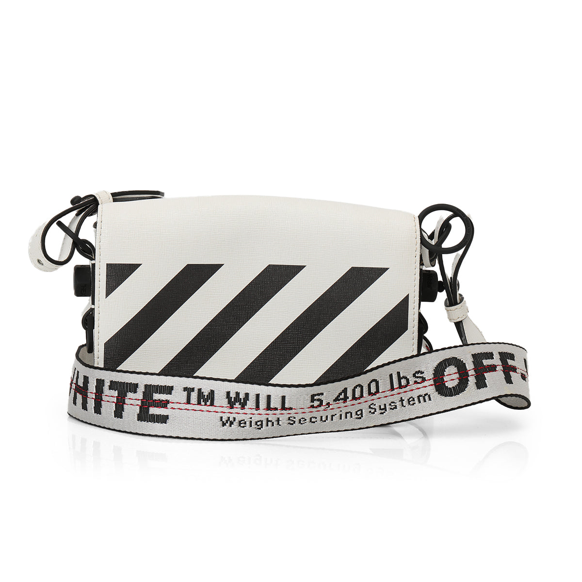 Off white black diag binder clip sale