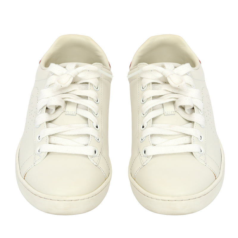 Pre-loved Gucci GG Interlocking  White Sneakers