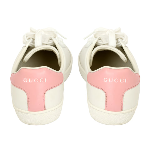 GG Interlocking Perforated G Logo White Sneakers EUR 36