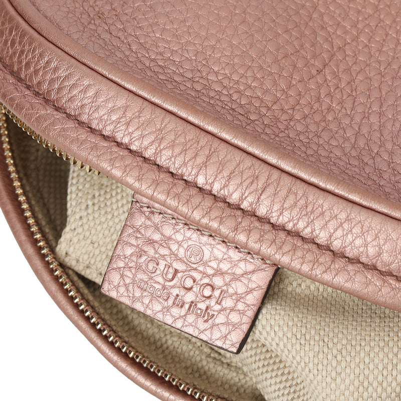 Pebbled Leather Mini Soho Cain Bag