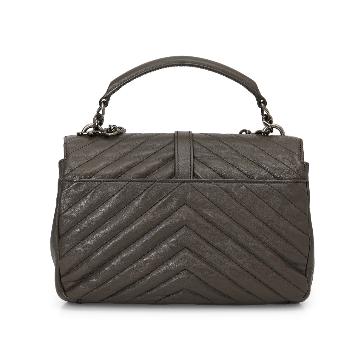 Saint Laurent College Medium In Quilted Leather