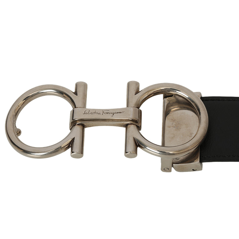 Reversible And Adjustable Gancini Belt Size: 36"