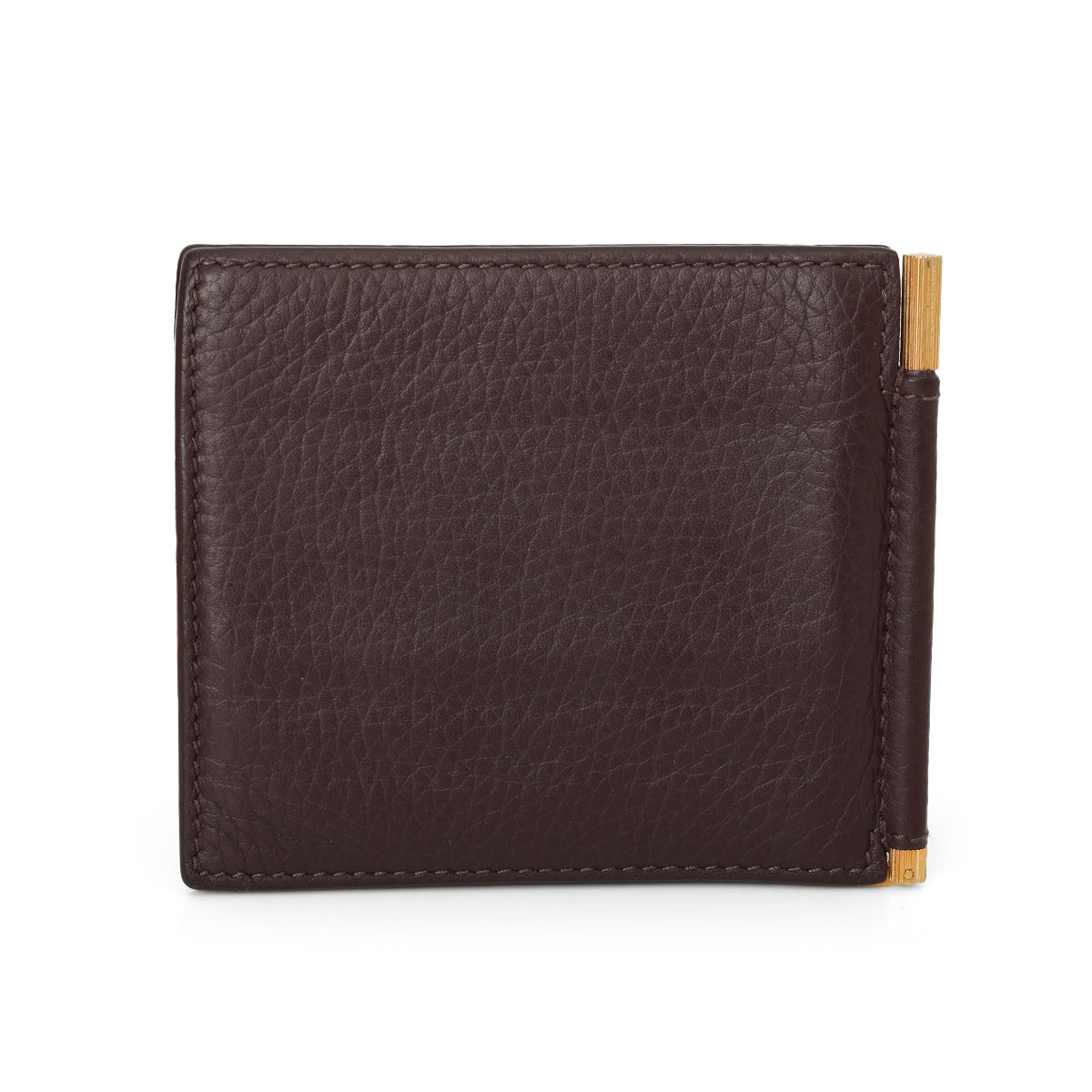 Full Grain Leather Money Clip Wallet One Size