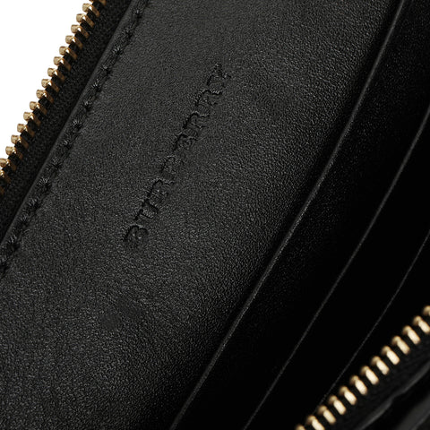 Peyton Embossed Leather Wristlet One Size