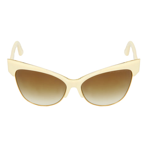 Temptation 22029-c-CRM-Gld-61 Cat Eye Sunglasses One Size