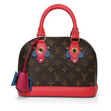 Flamingo Monogram Canvas Totem Alma BB