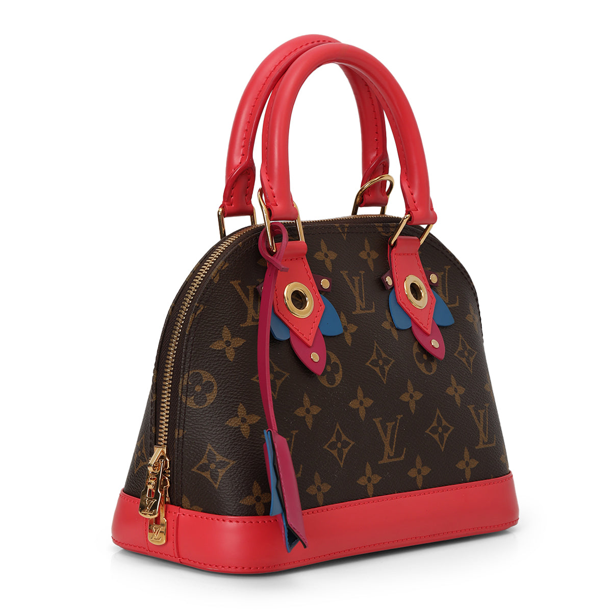 Flamingo Monogram Canvas Totem Alma BB