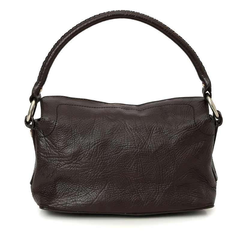 Women pre loved celine vintage double pocket bag one size sale