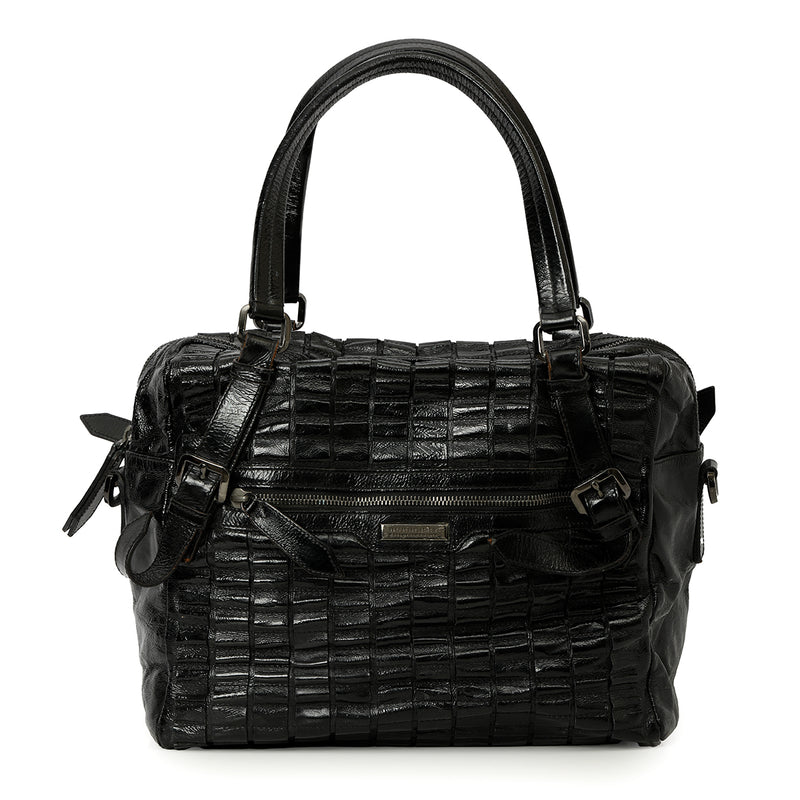 Burberry Satchel Top Handle Bags - Large
