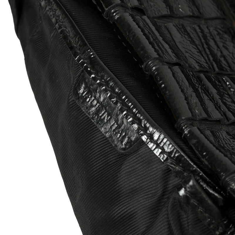 Burberry satchel top handle bags large black
