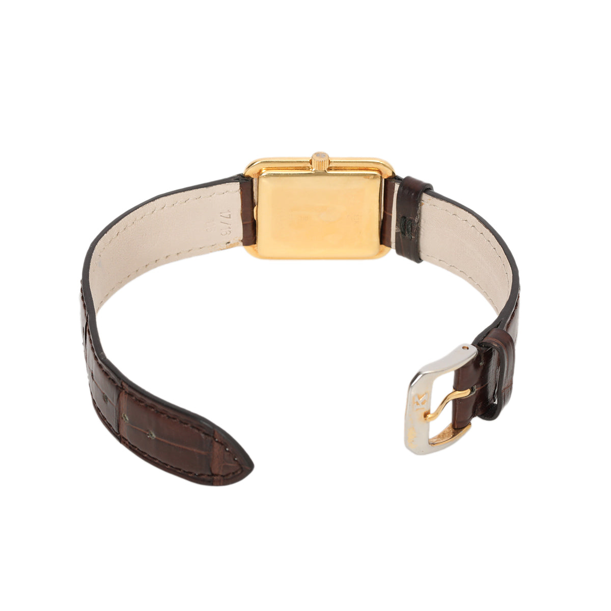 Yellow Gold Square Dial Watch 36mm