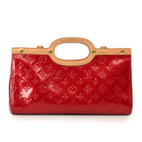 Red Monogram Vernis Roxbury Drive Bag