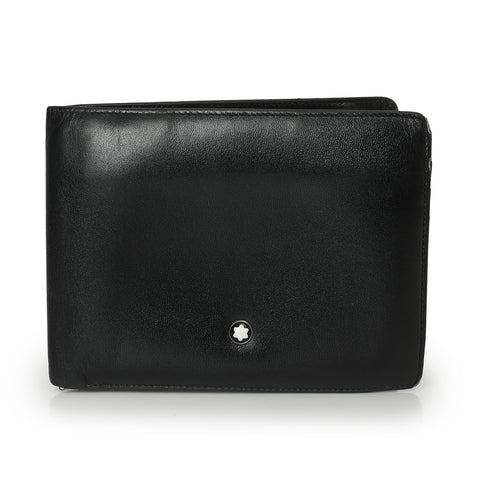 Black Meisterstuch Bifold Wallet One Size