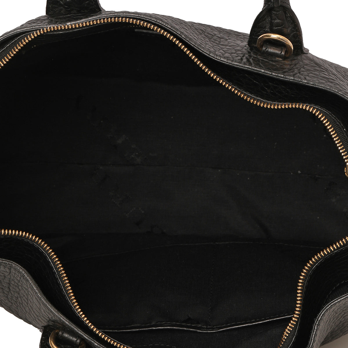 Black Leather Dewsbury Tote Bag
