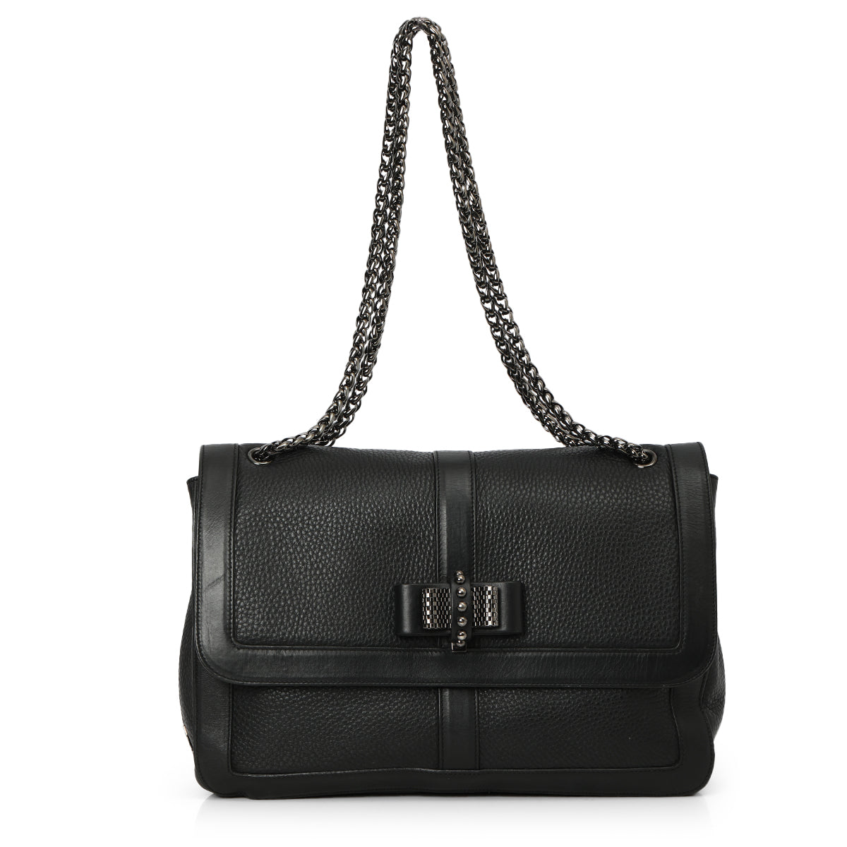 Sweet Charity Leather Shoulder Bag Large