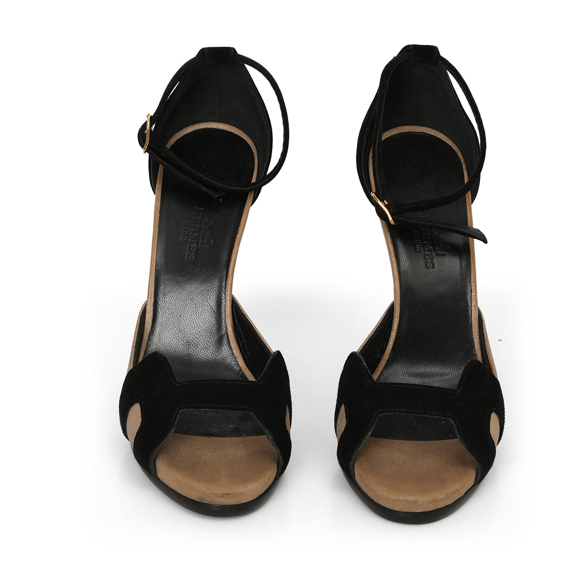 Suede Goatskin Premiere 70 Sandals Size: 38