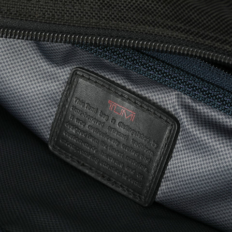 Black Nylon Three Way Briefcase One Size