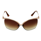 23006-A-BRN-GLD Sunglasses Oversized