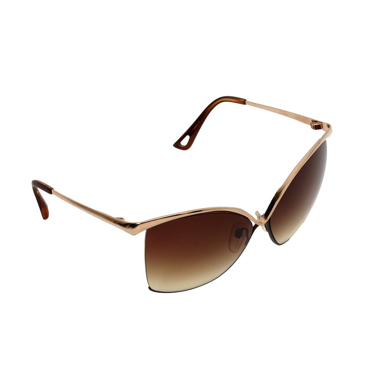 23006-A-BRN-GLD Sunglasses Oversized