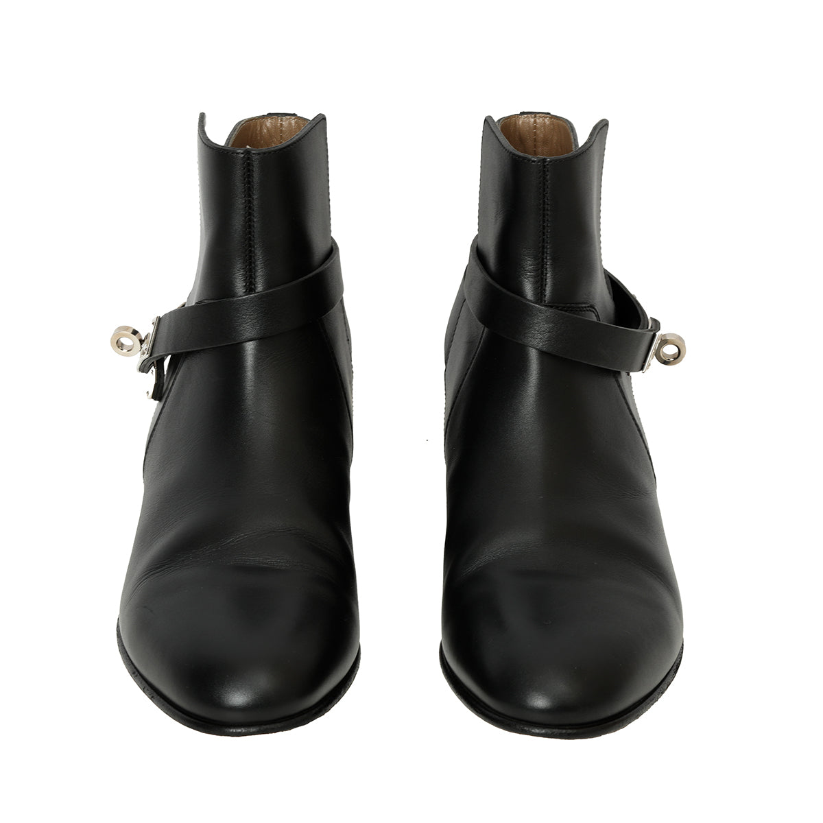 Black Leather Neo Ankle Boots - 37