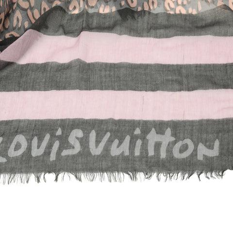 Leopard Cashmere Shawl