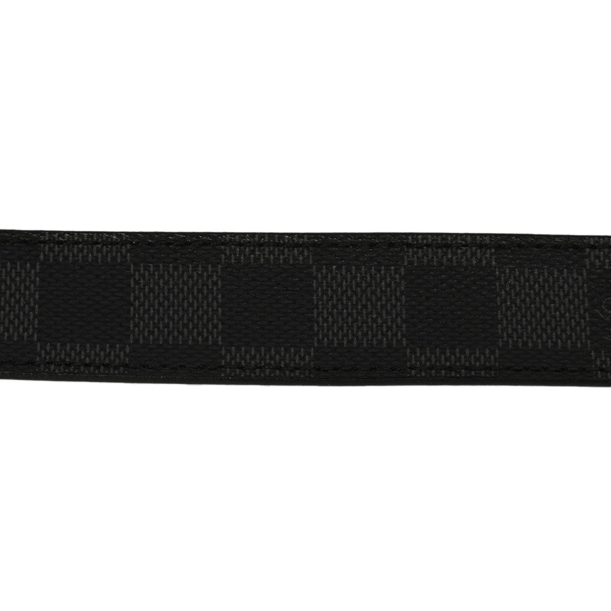 Damier Belt with Initials -D; 89cm