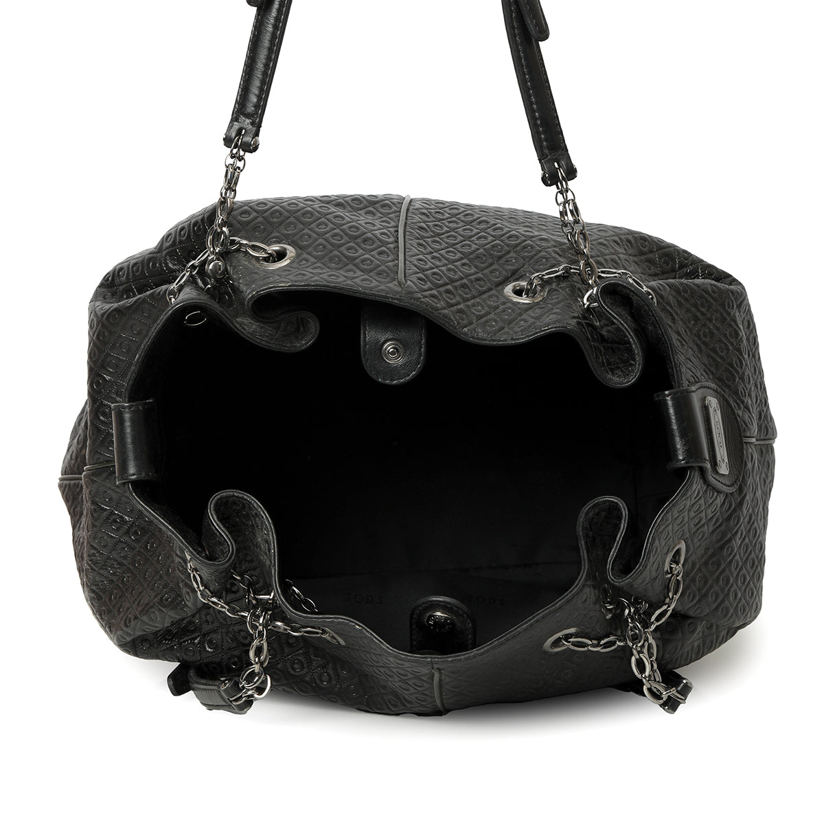 Signature Leather Shoulder Bag One Size