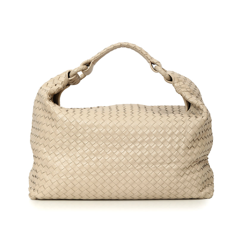 Intreciato Leather Ball Hobo Bag One Size