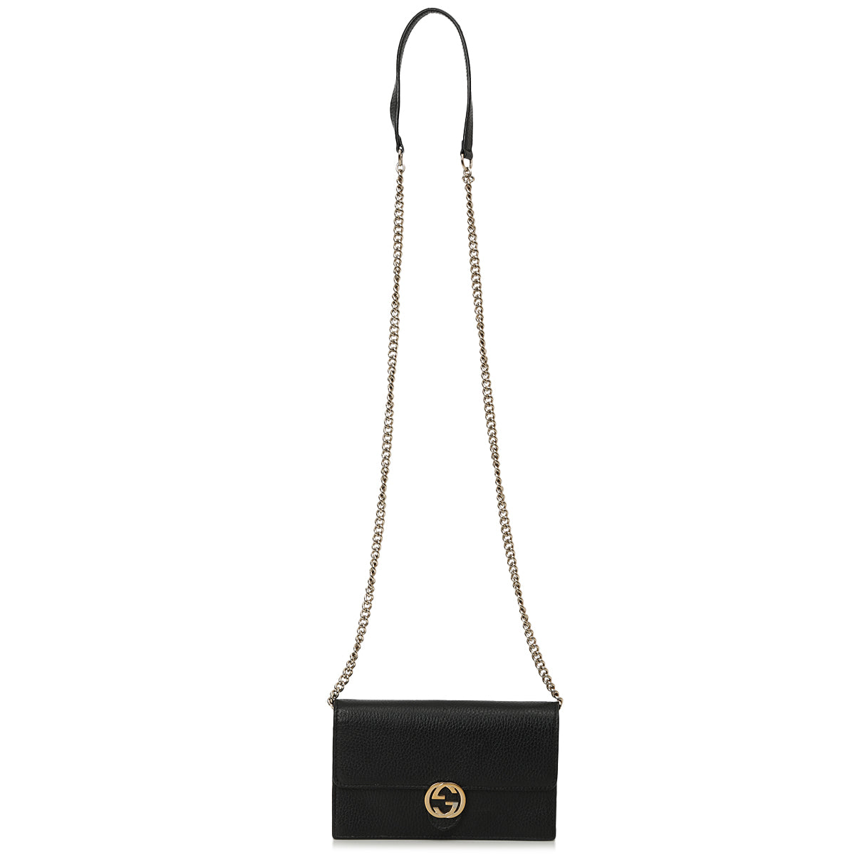 Dollar Interlocking G Wallet On Chain Bag