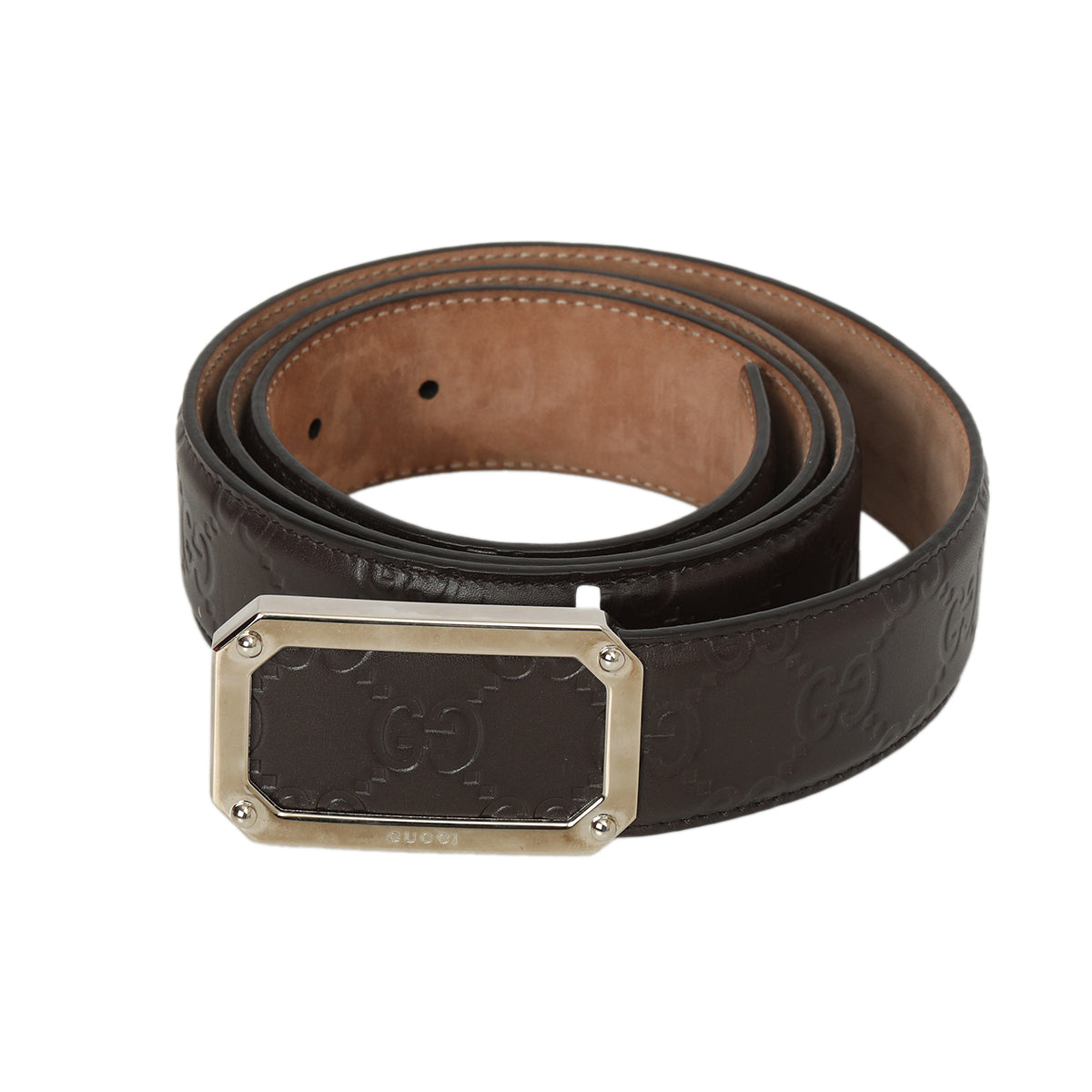 Belt Brown Pony Style Calfskin Belt Size: 95/38