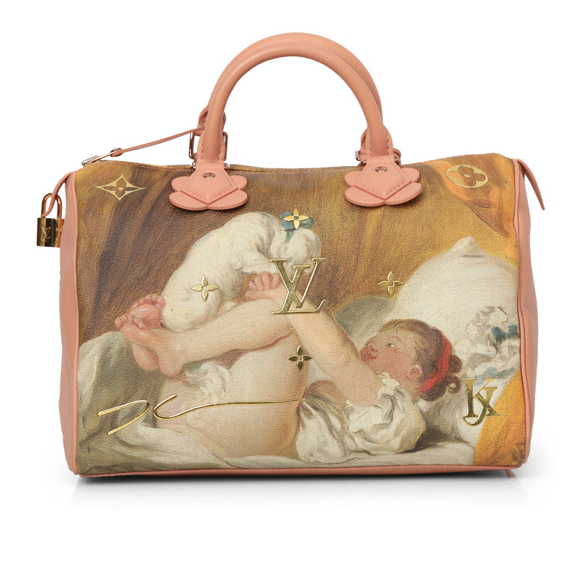 X Jeff Koons Masters Collection Fragonard Speedy 30