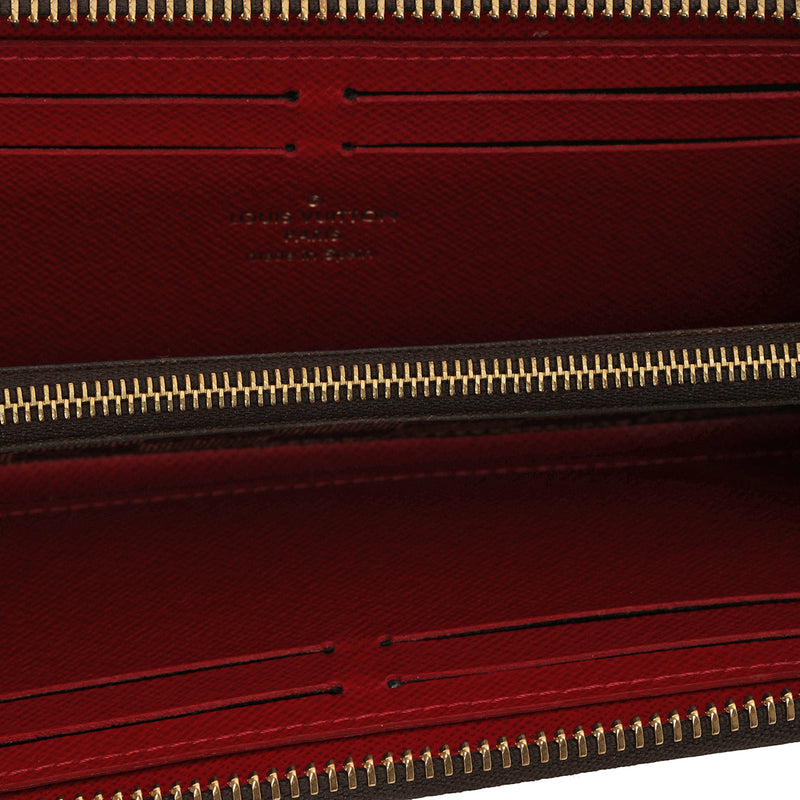 Damier Ebene Clemence Wallet One Size