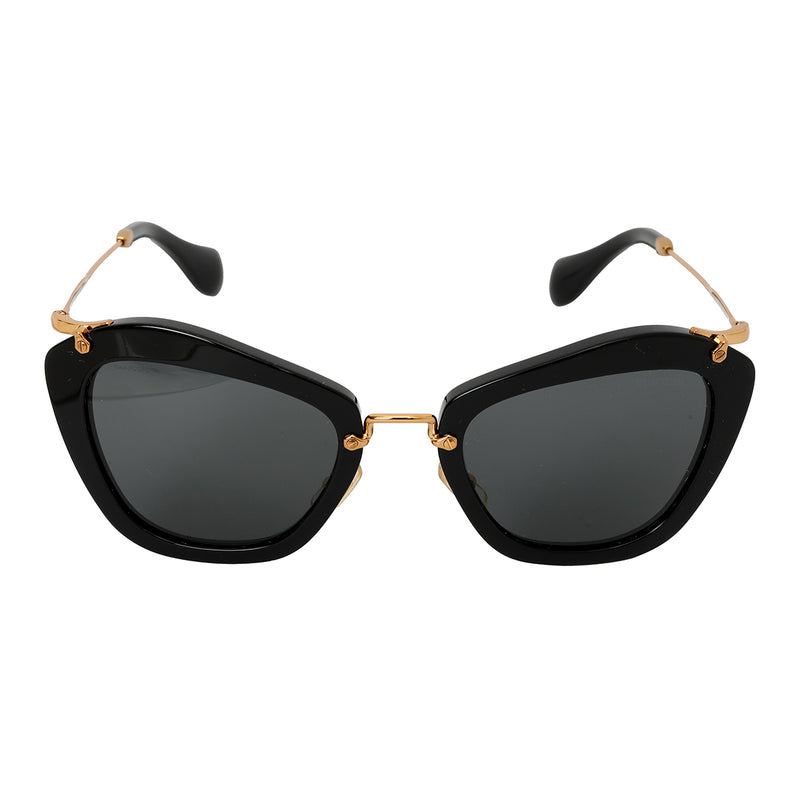 Miu Miu Smu 10n 55o24 1ab-1a1 140 3n Cat Eye Sunglasses