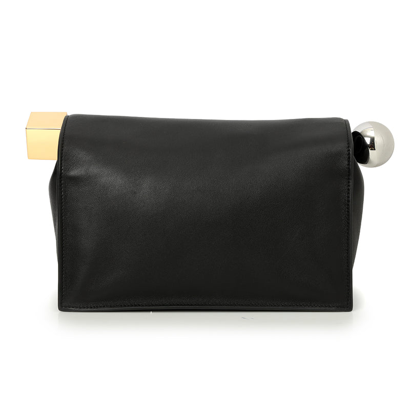 Jacquemus black la pochette clutch bag medium price
