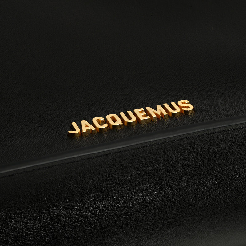 Jacquemus black la pochette clutch bag medium sale