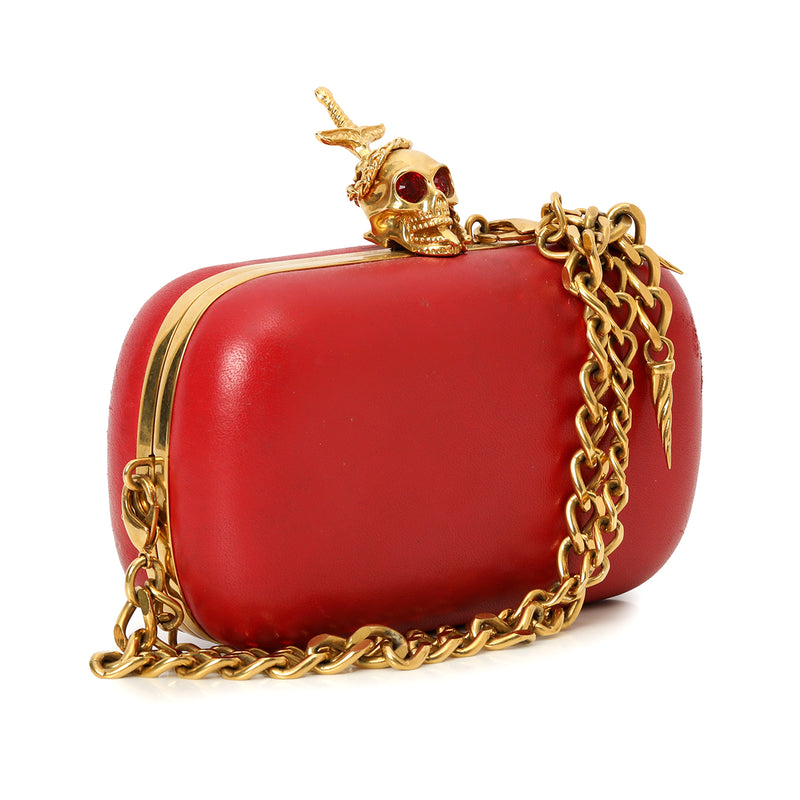 Alexander Mcqueen Dagger Skull Clutch small