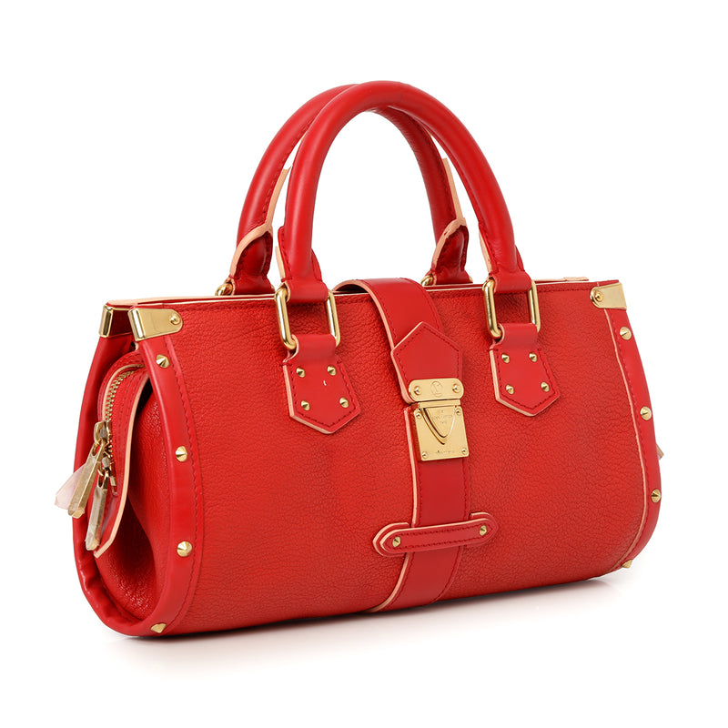 Pre-loved Louis Vuitton Geranium Suhali L'Epanoui PM Bag