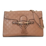 Gucci Emily Guccissima Medium Chain Shoulder Bag