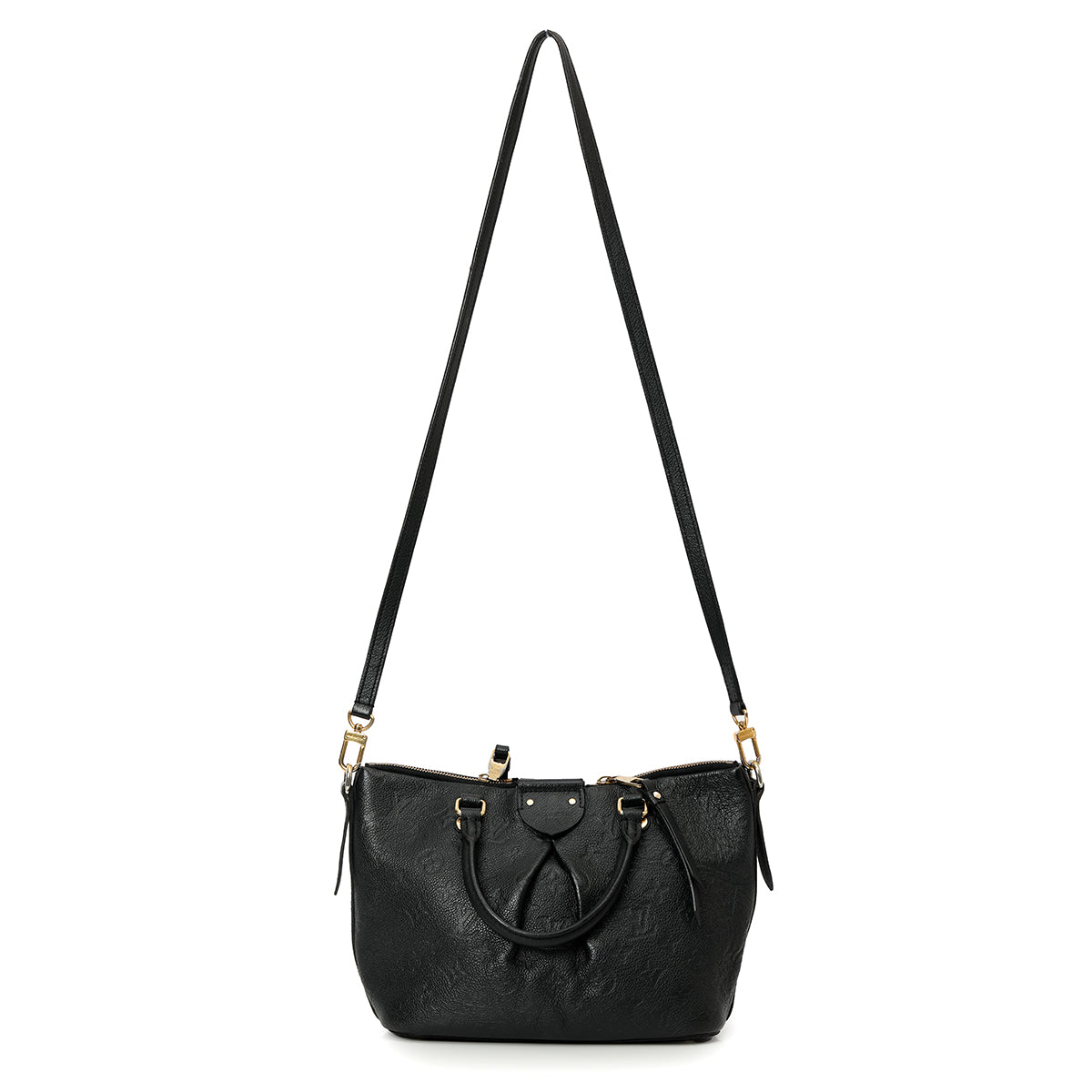 Black Monogram Empreinte Leather Mazarine PM Bag