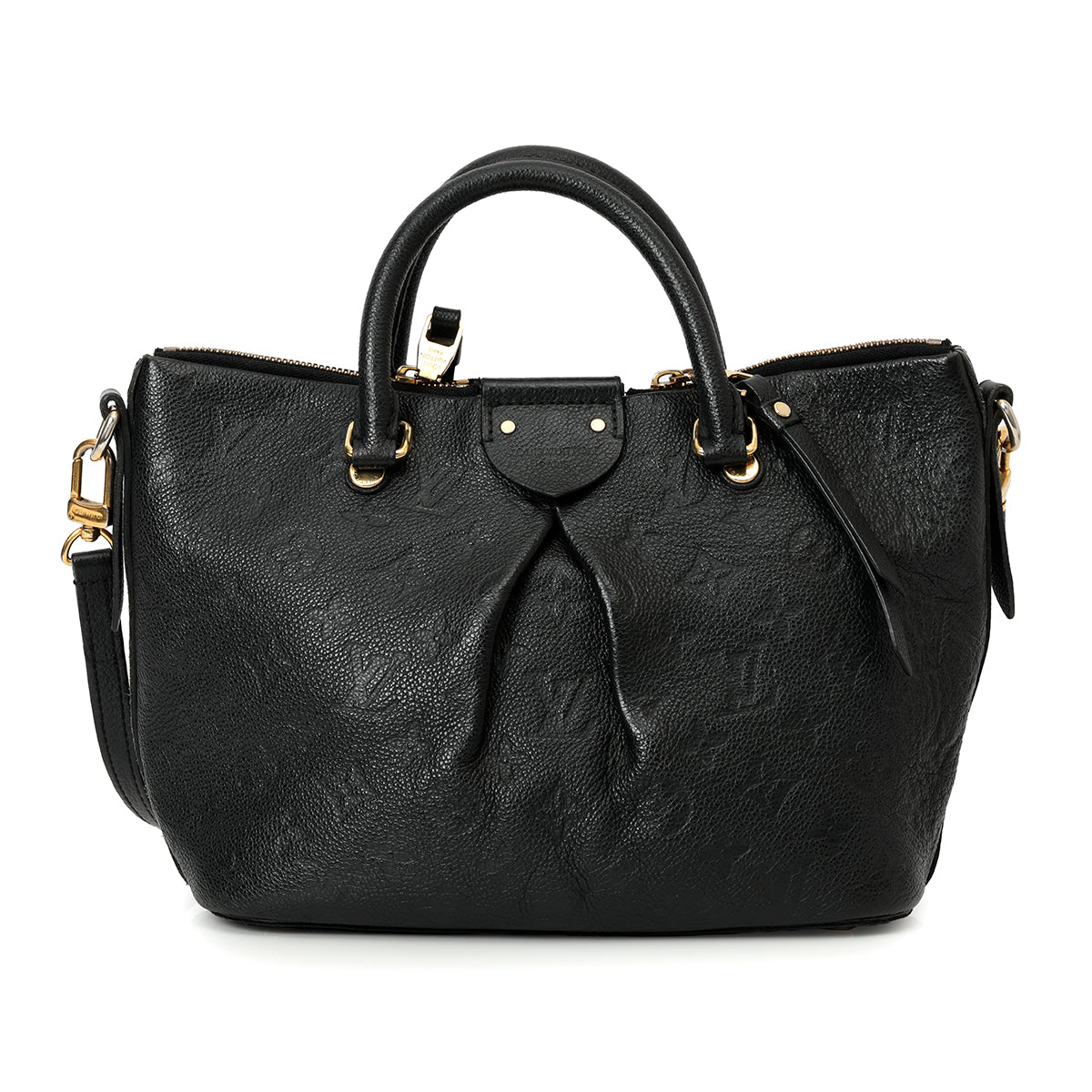 Black Monogram Empreinte Leather Mazarine PM Bag