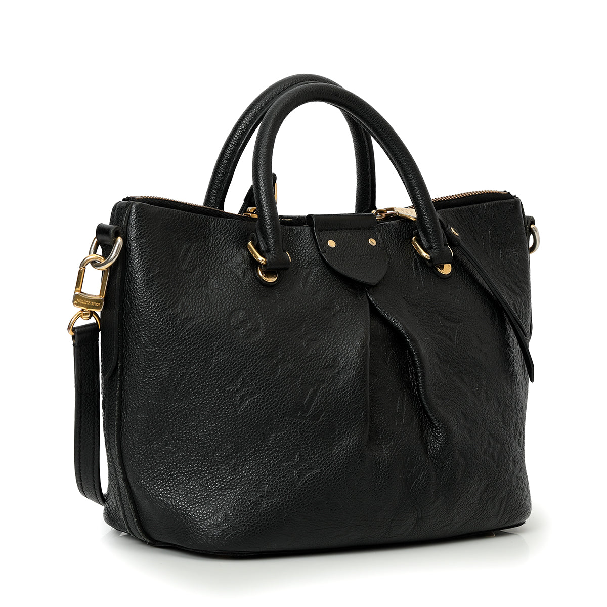 Black Monogram Empreinte Leather Mazarine PM Bag